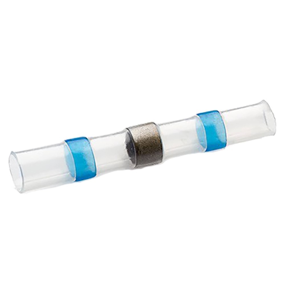 100 Pcs Mize Wire Blue Heat Shrink Butt Connectors Crimp Terminals Made In Usa C - Foto 11