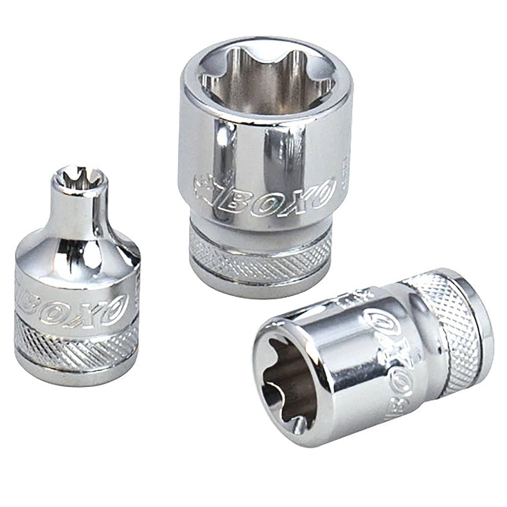 3/8" ETorx Socket Sizes E4 to E20 Search Supplies Ltd